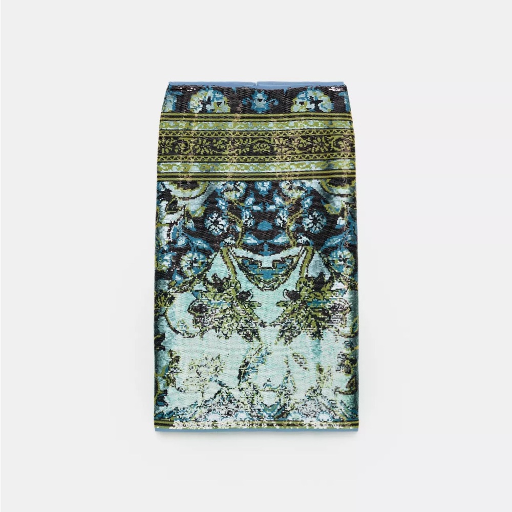 ZARA Sequin Midi Skirt (Limited Edition) - Price Firm